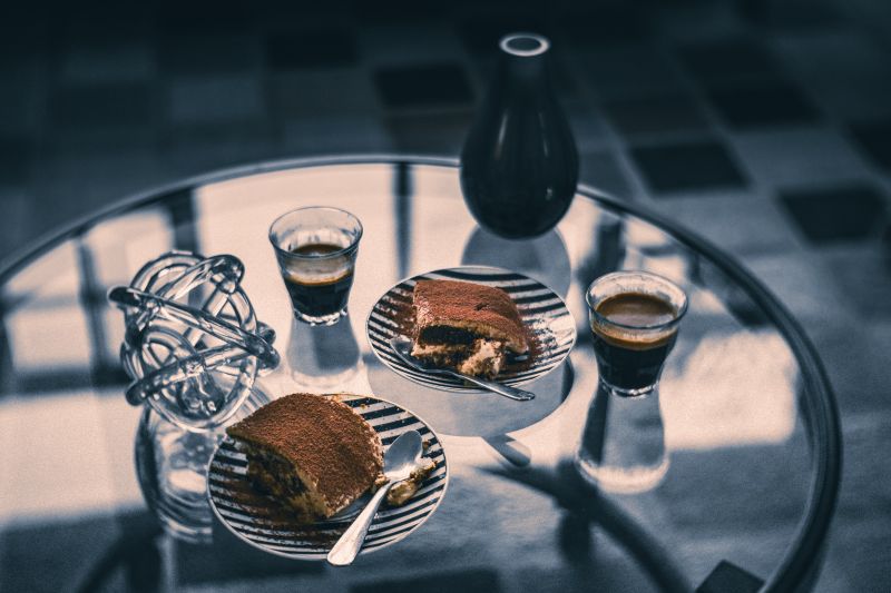 Hausgemachtes Tiramisu mit Espresso und Mascarpone